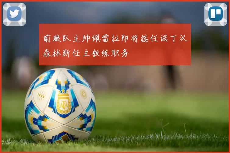 前狼队主帅佩雷拉即将接任诺丁汉森林新任主教练职务